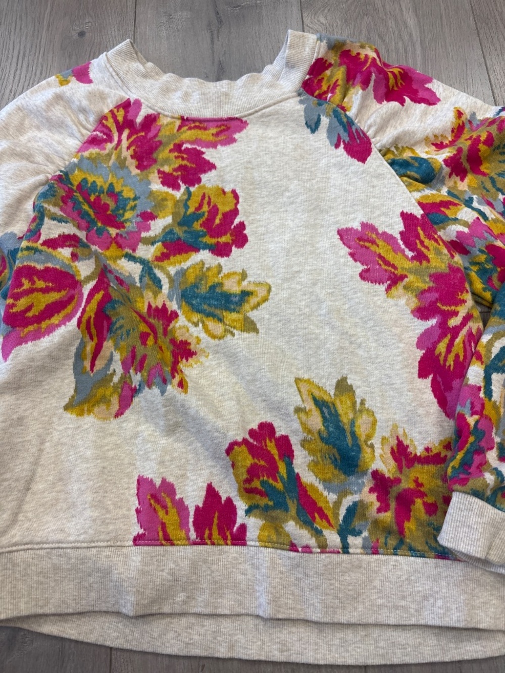 Anthropologie Monday pullover floral sweater - Picture 3 of 6